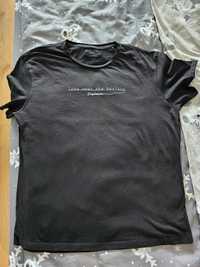 T-shirt czarny Reserved roz. L