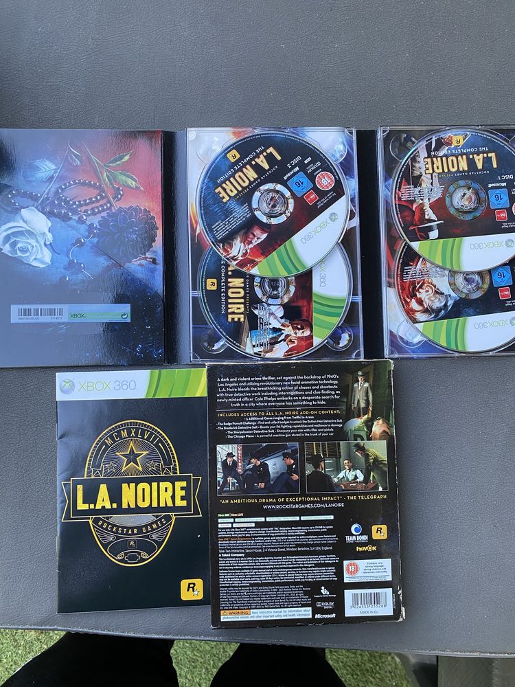 Gra LA Noire Complete Edition Xbox 360 X360 pudełkowa na konsole