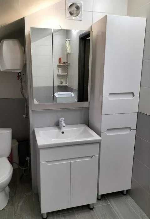 Тумба с раковиной, умывальником шириной 50, 55, 60 см. Мебель в ванную