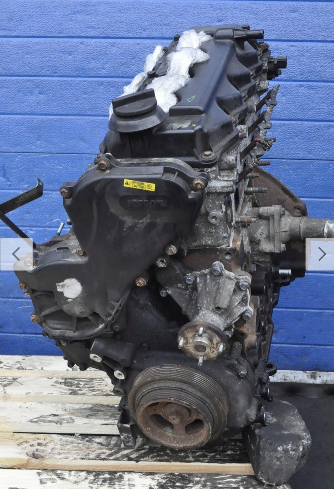 Двигатель мотор двигун Nissan Navara D40 2.5 2005-2012 YD25DDTI