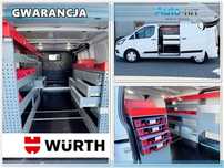 Ford Transit  Custom L2H1 Długi Klima 130KM Warsztat Würth Przetwornica 230V
