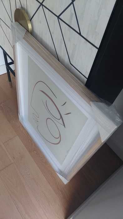 Quadro com serigrafia da PAPER COLLETIVE da AREA STORE - NOVO