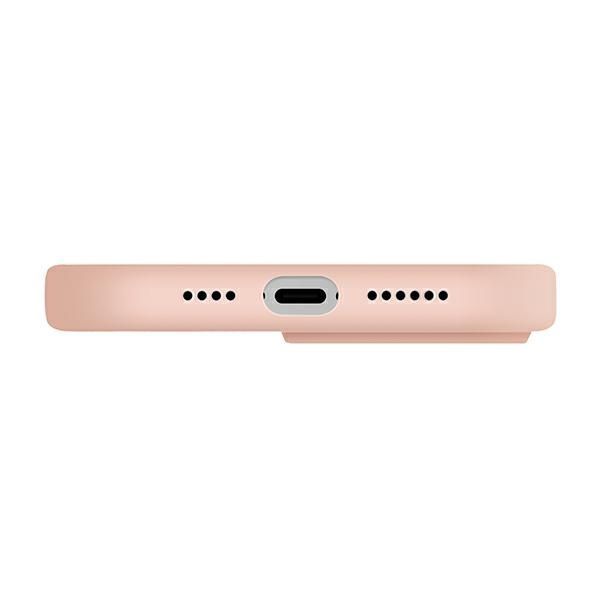 Uniq Etui Lino Iphone 14 Plus / 15 Plus 6.7" Różowy/Blush Pink