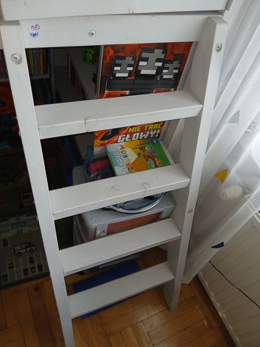 Łóżko piętrowe lite drzewo