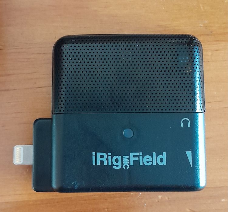 iRig Mic Field – microfone stereo Lightning para iPhone