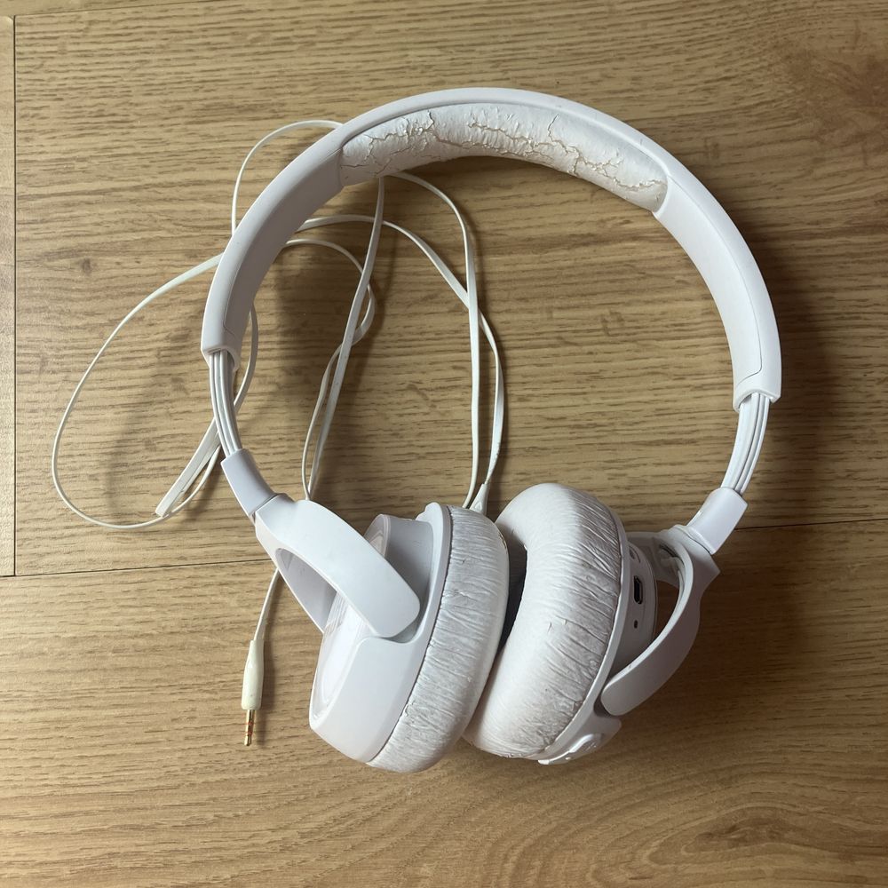 Słuchawki bezprzewodowe JBL Tune 600BTNC nauszne Bluetooth 4.1 białe