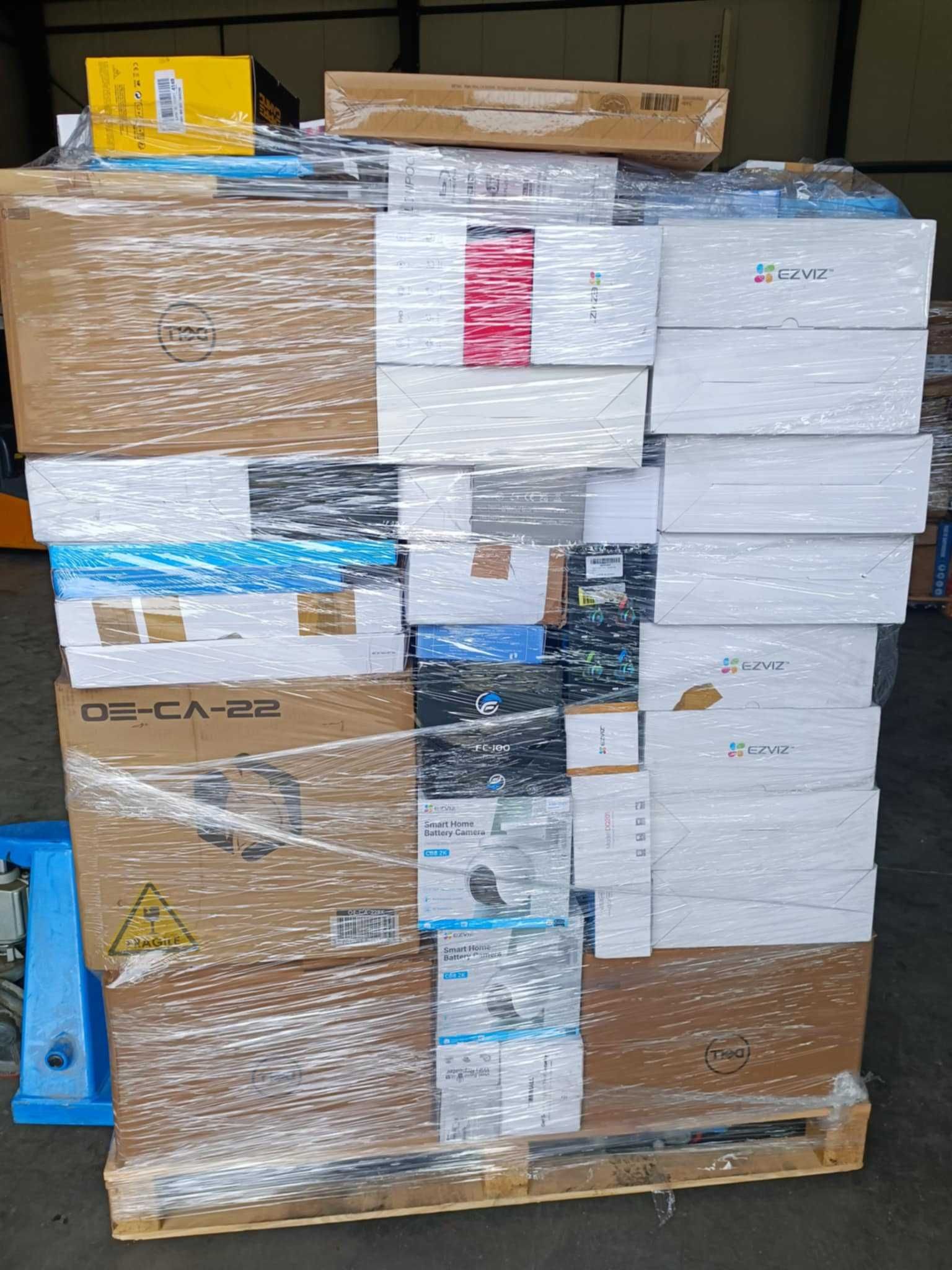 Palety Amazon Nadwyżki Główny Importer Klasa A Codzienne Dostawy!!