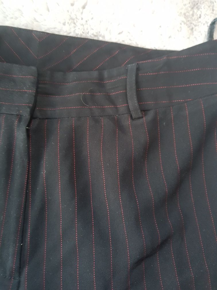 Czarne Eleganckie spodnie, szerokie nogawki, rozmiar XXL, per una