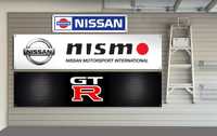 3 x Baner Plandeka Nissan Nismo GTR 2x150x60 i 100x30cm
