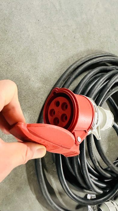 Kabel/ przedłużacz siłowy 10m 400V