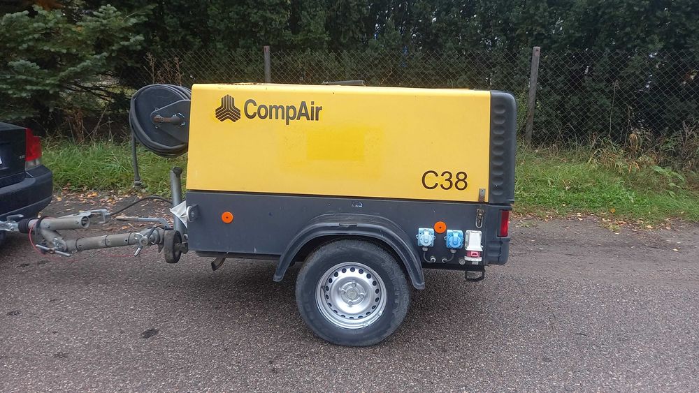 sprężarka kompresor compair c38 nie atlas copco agregat prądotwórczy
