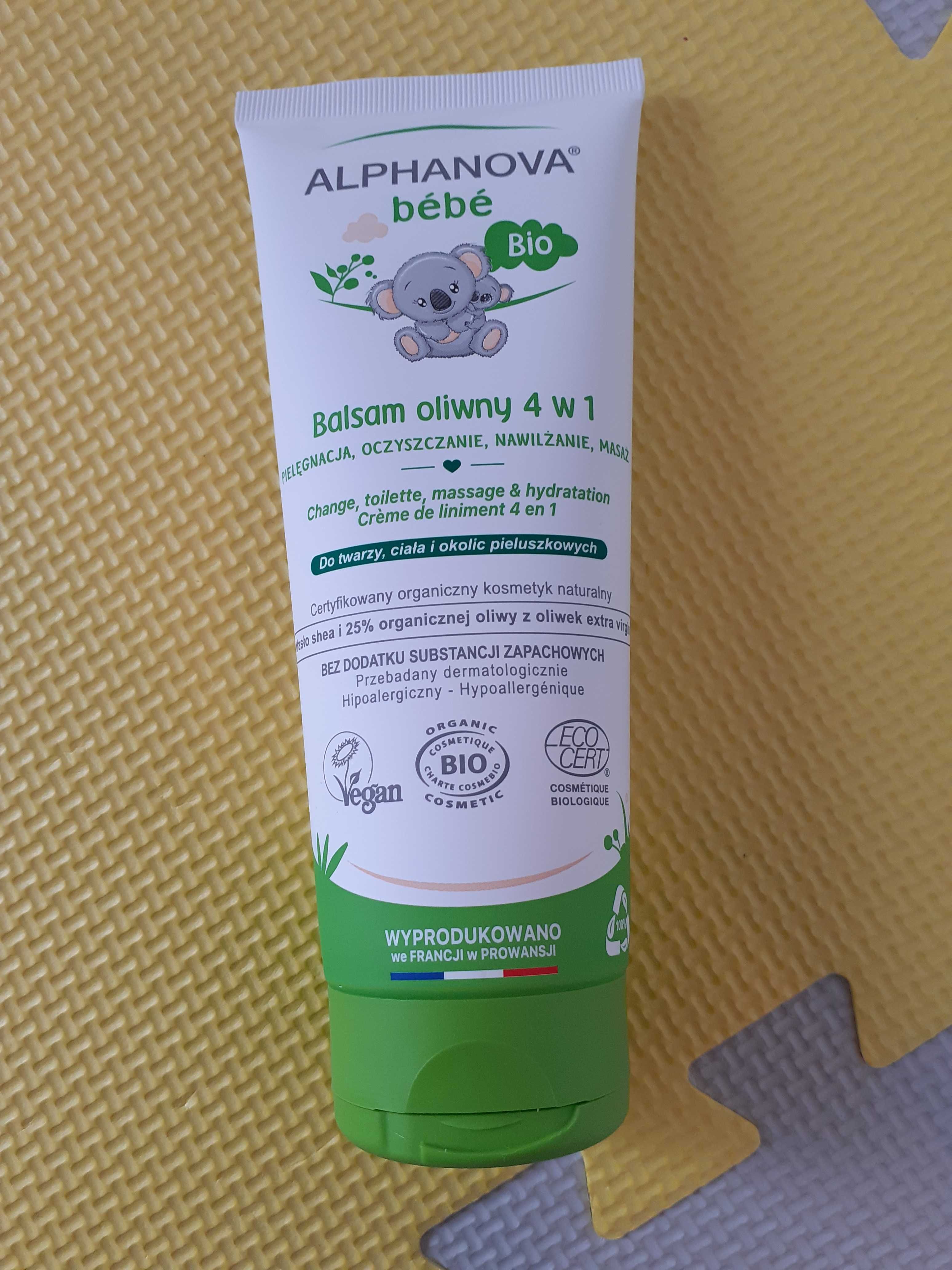 Alphanova Bebe Balsam oliwny dla dzieci 4 w 1 ;