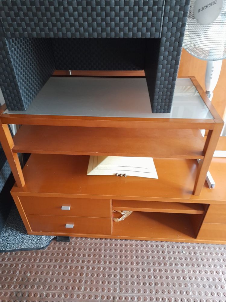 Vendo conjunto de 7 moveis em cerejeira em bom estado