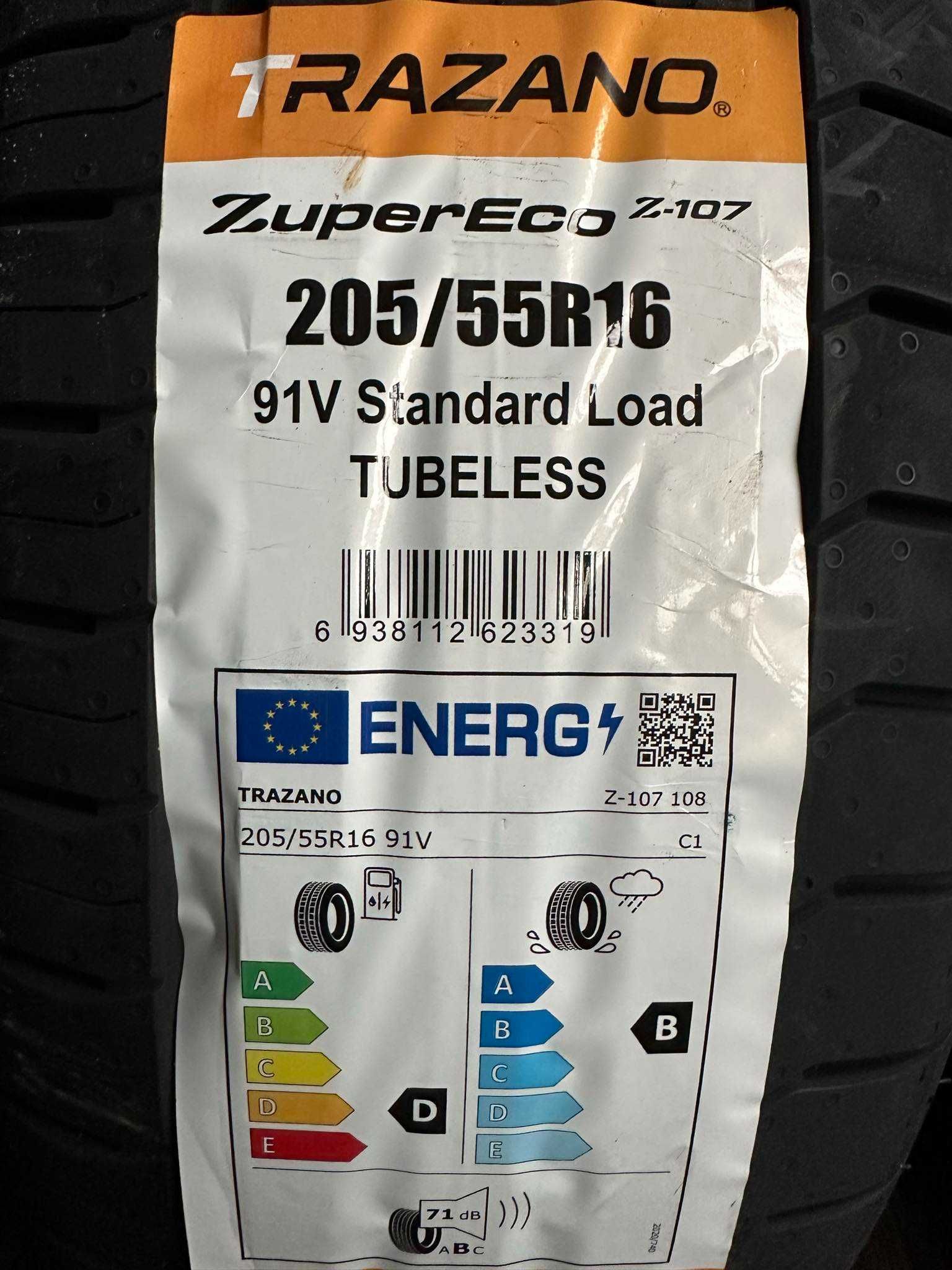 NOWE opony letnie 205/55R16 Trazano (Goodride) Z-107 WYSYŁKA