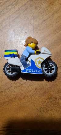 Lego motor Policja