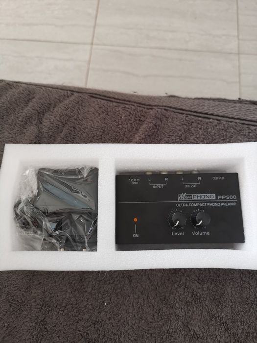 Pre-amplificador Gira Discos