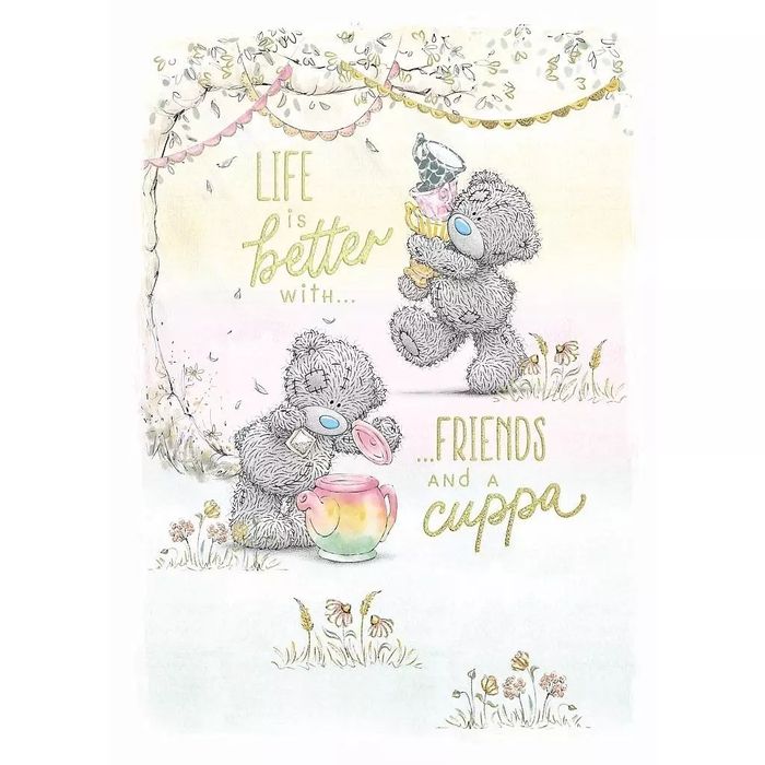 Kartka okolicznościowa Better with Friends. Carte Blanche