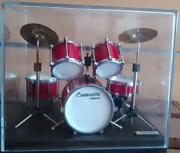 Bateria 8 Peças (mini) (Caixa em Acrílico)