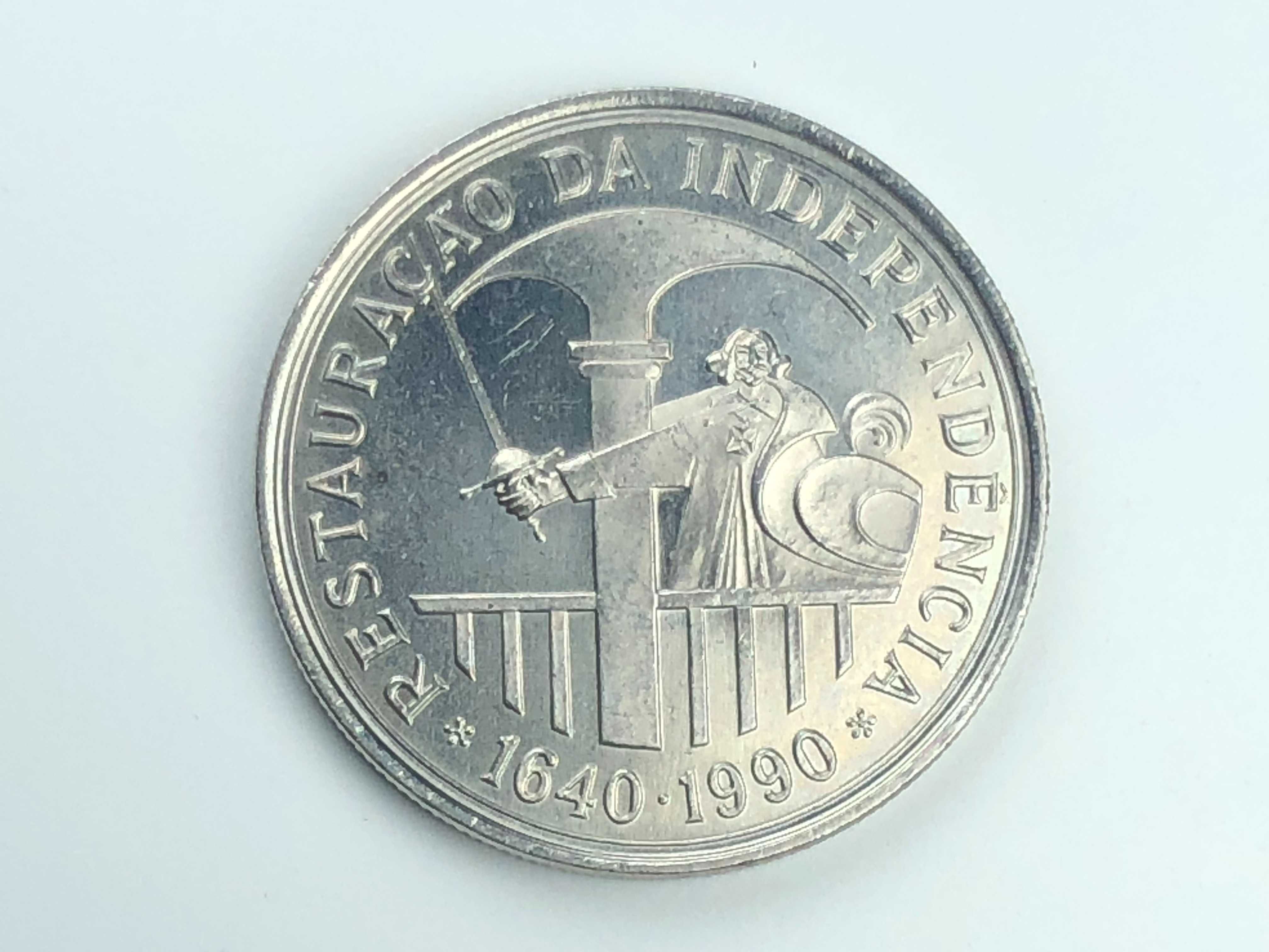 100 Escudos 1990 Cuproniquel Restauração da Independência