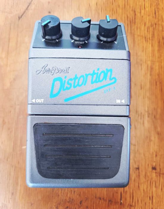 Pedais de guitarra vintage