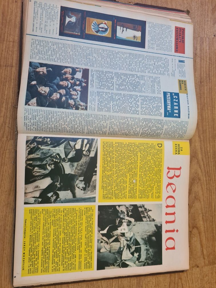 Rocznik magazynu 'Dookoła świata' z 1956 r