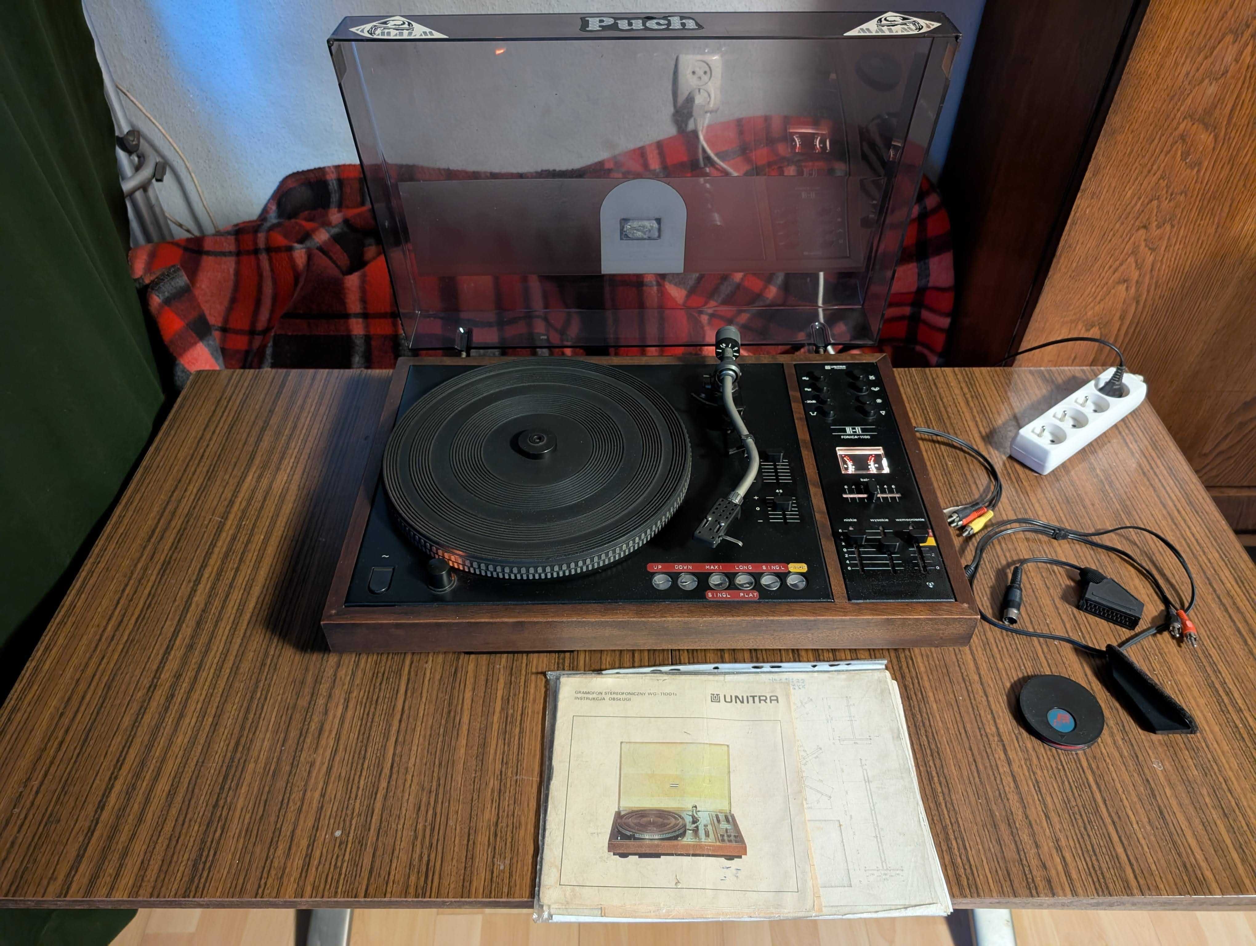 Gramofon Unitra Fonica WG-1100 fs