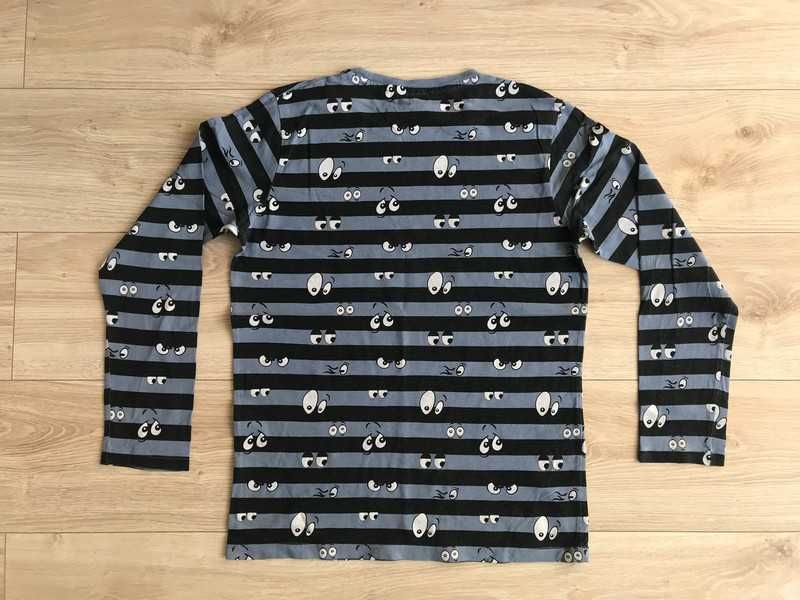 T-shirt chłopięcy w paski; bluzka z długim rękawem, Cool Club;rozm.164