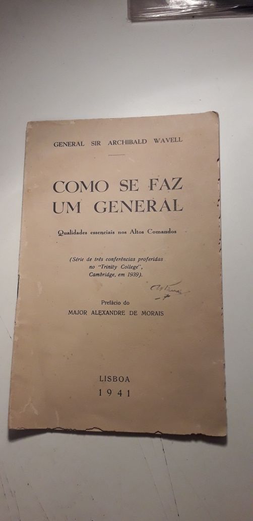 Como se Faz um General, Qualidades Essenciais nos Altos Comandos(1941)