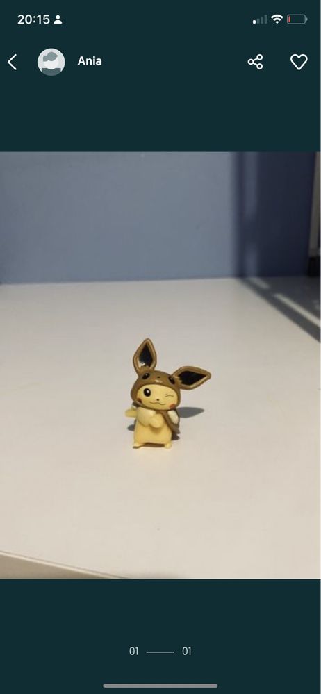 Pikachu figurka pokemon prezent swieta