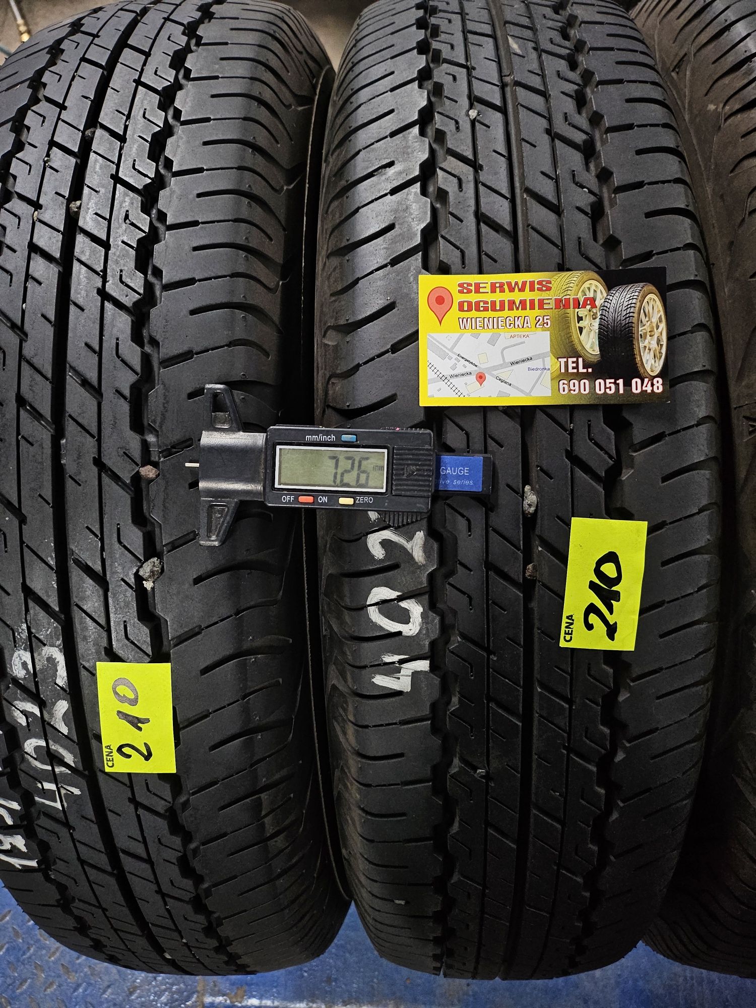 195/80/15 Dunlop 2023r/Montaż Gratis/Wysyłka/Gwarancja /