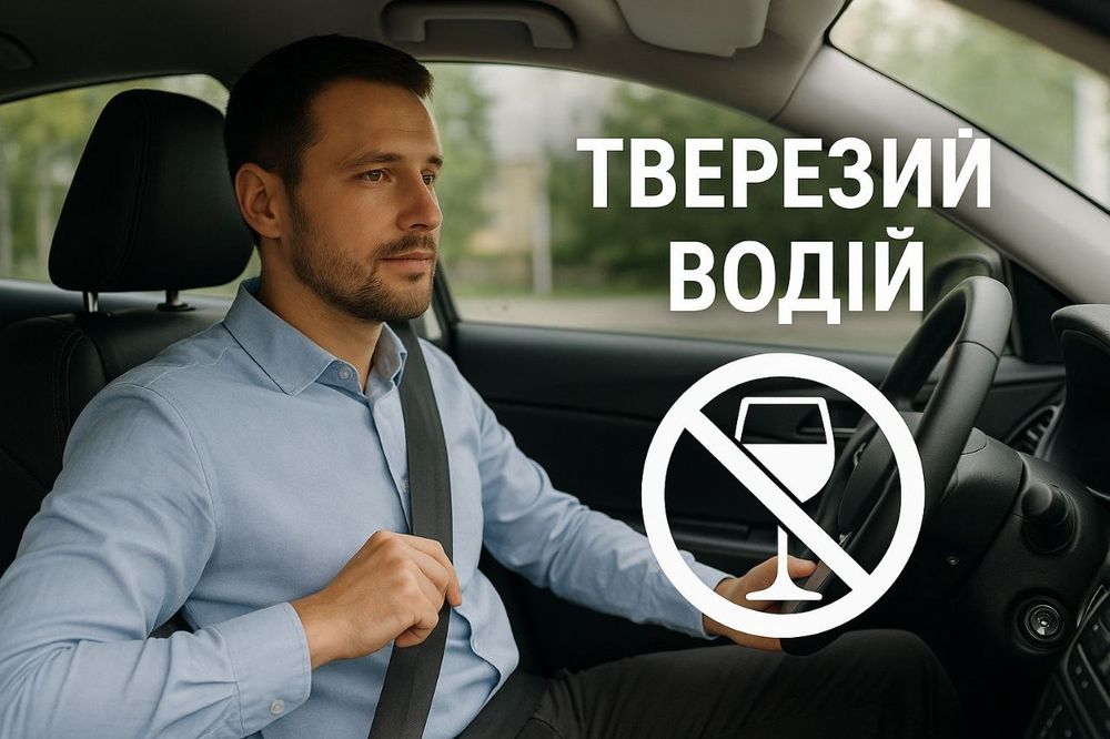 Тверезий водій на авто/мото/фуру. Бронь від ТЦК є