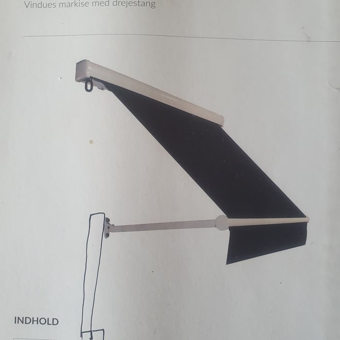 Markiza balkonowa 160 cm, Nowa