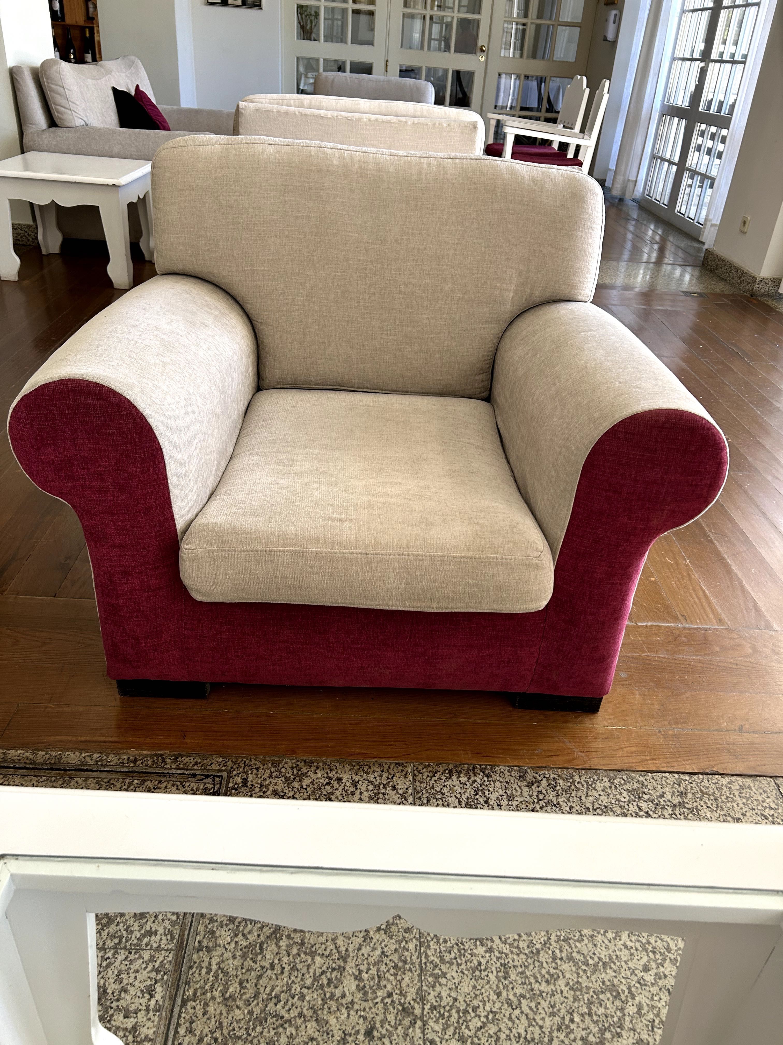 Sofá de sala 1 lugar