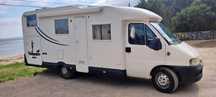 Fiat Ducato 2800 JTD com garagem e 6 lugares de livrete