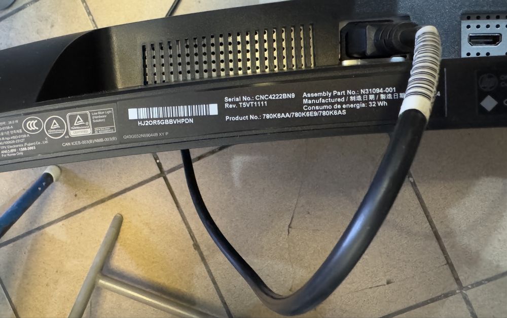 Zakrzywiony monitor gamingowy HP Omen 32C 165Hz wrocław