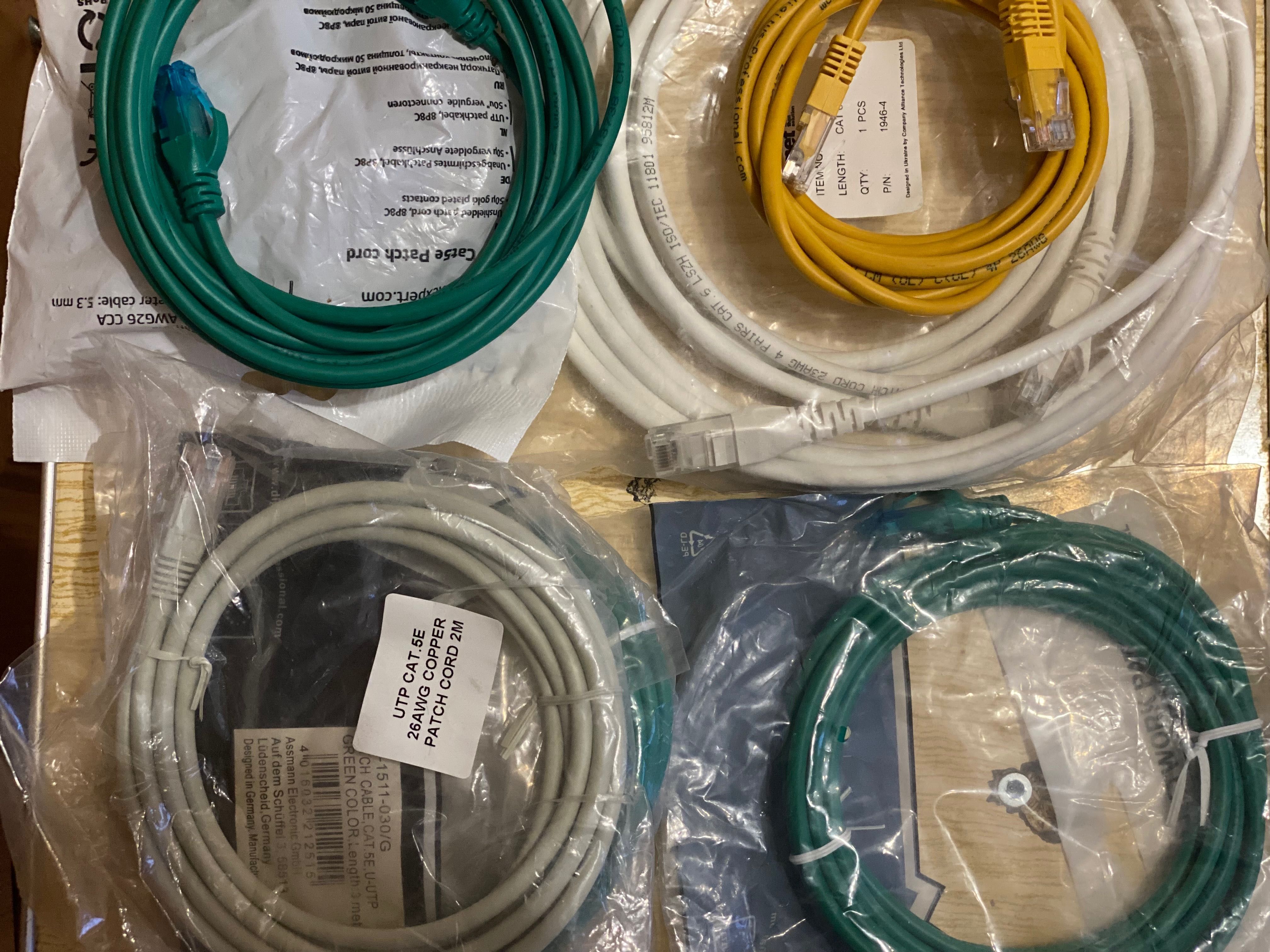 Кабель до ПК 220/VGA/LAN rg45
