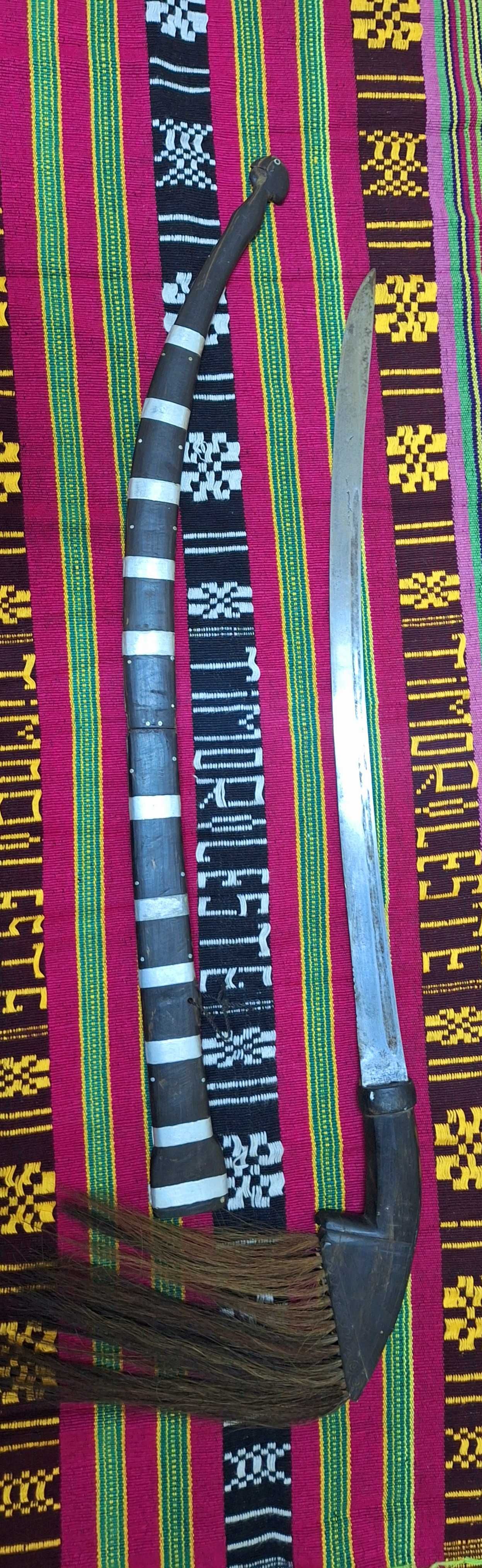 ESPADA SURIK antiga 90 cm com Crina de Cavalo