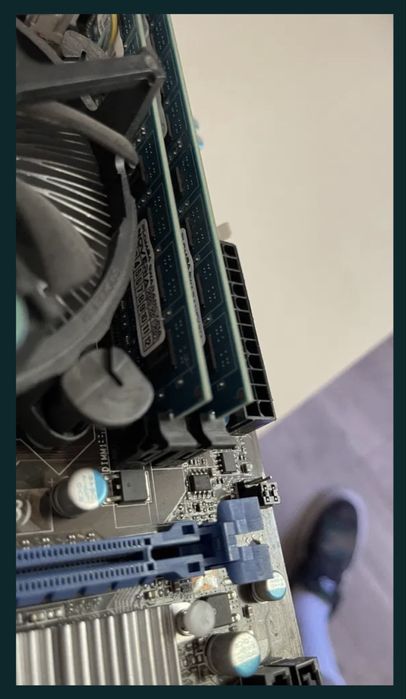 Płyta główna MSI H61M-P31(G3) + procesor I7 + 8gb ram
