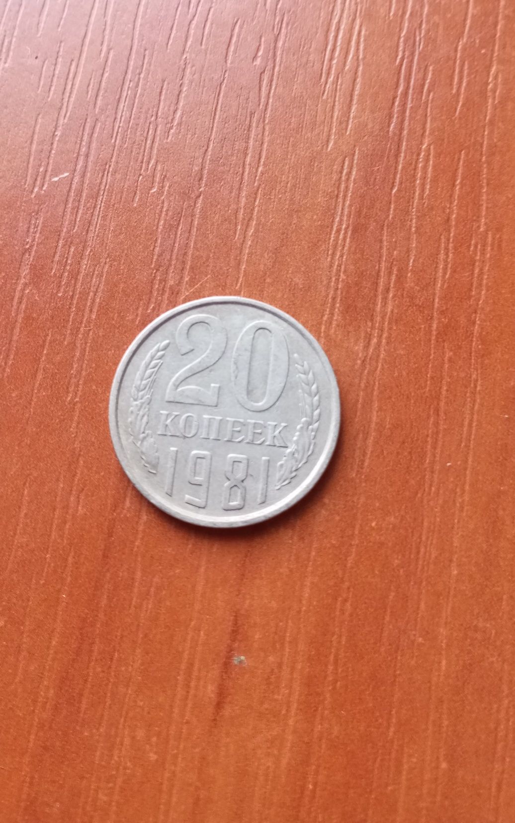 20 копійок СССР 1981 РОКУ