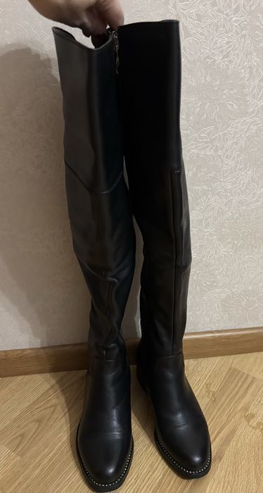 Жіночі зимові (єврозима) шкіряні чоботи