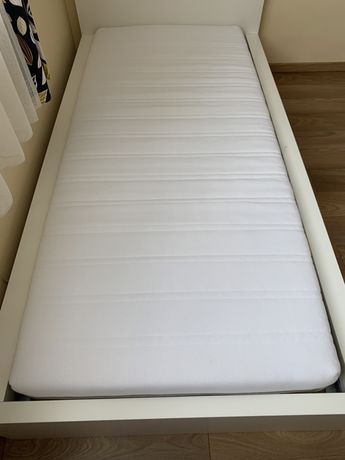 Materac piankowy IKEA MALVIK, średnio twardy/biały 90 x 200 cm