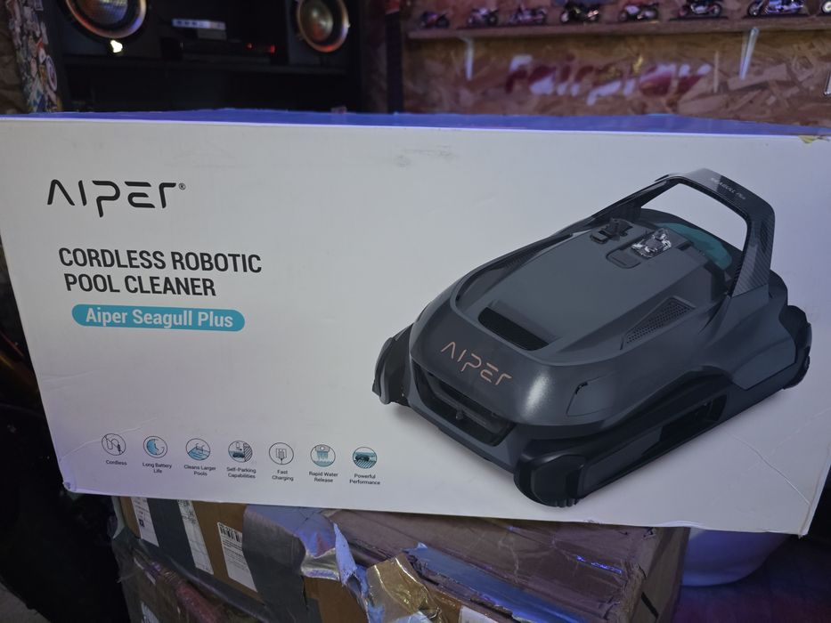 Aspirador Robótico para Piscina Aiper Seagull Plus – Cordless Pool Cle