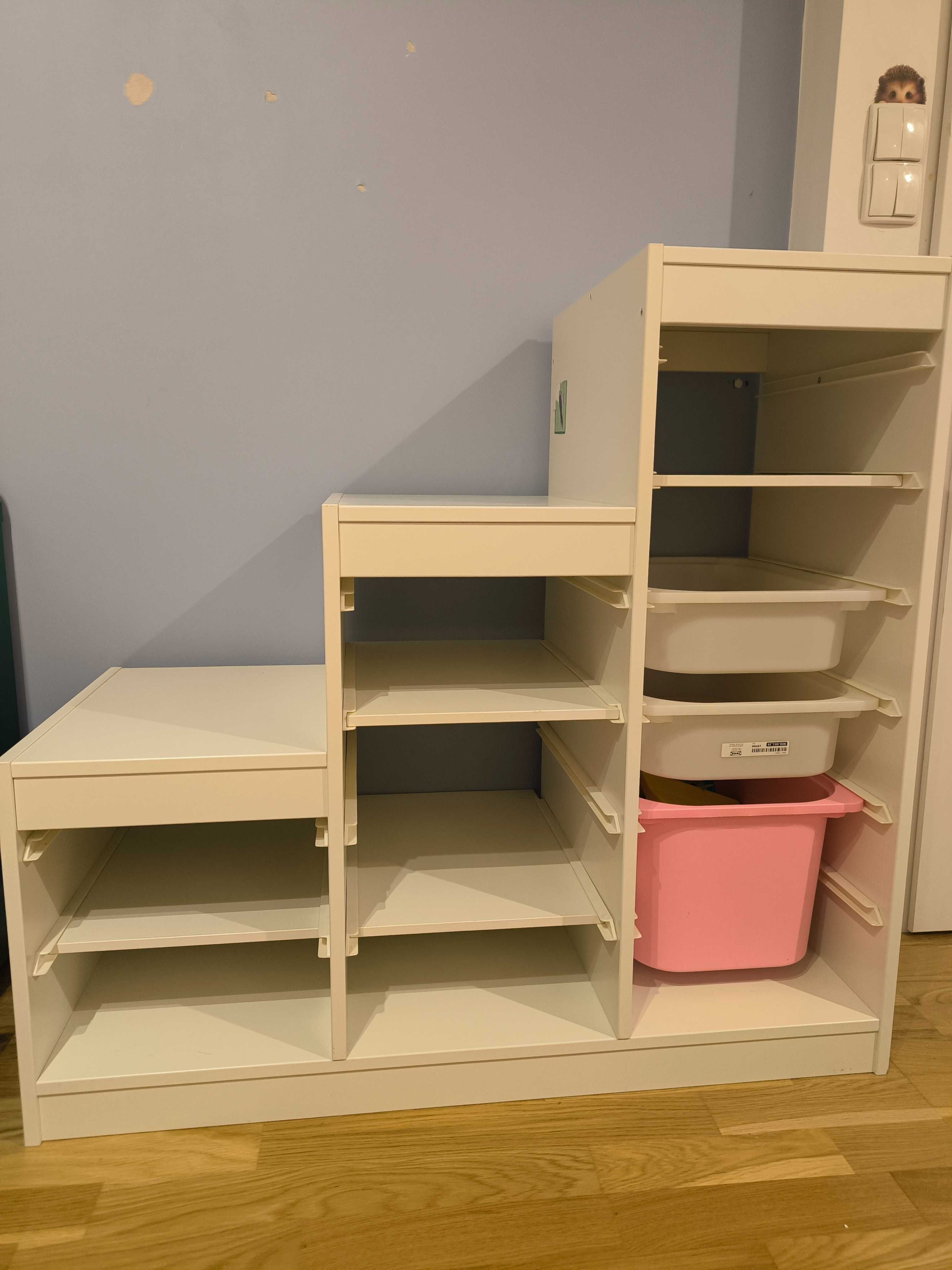 Regał z pojemnikami/półkami Ikea