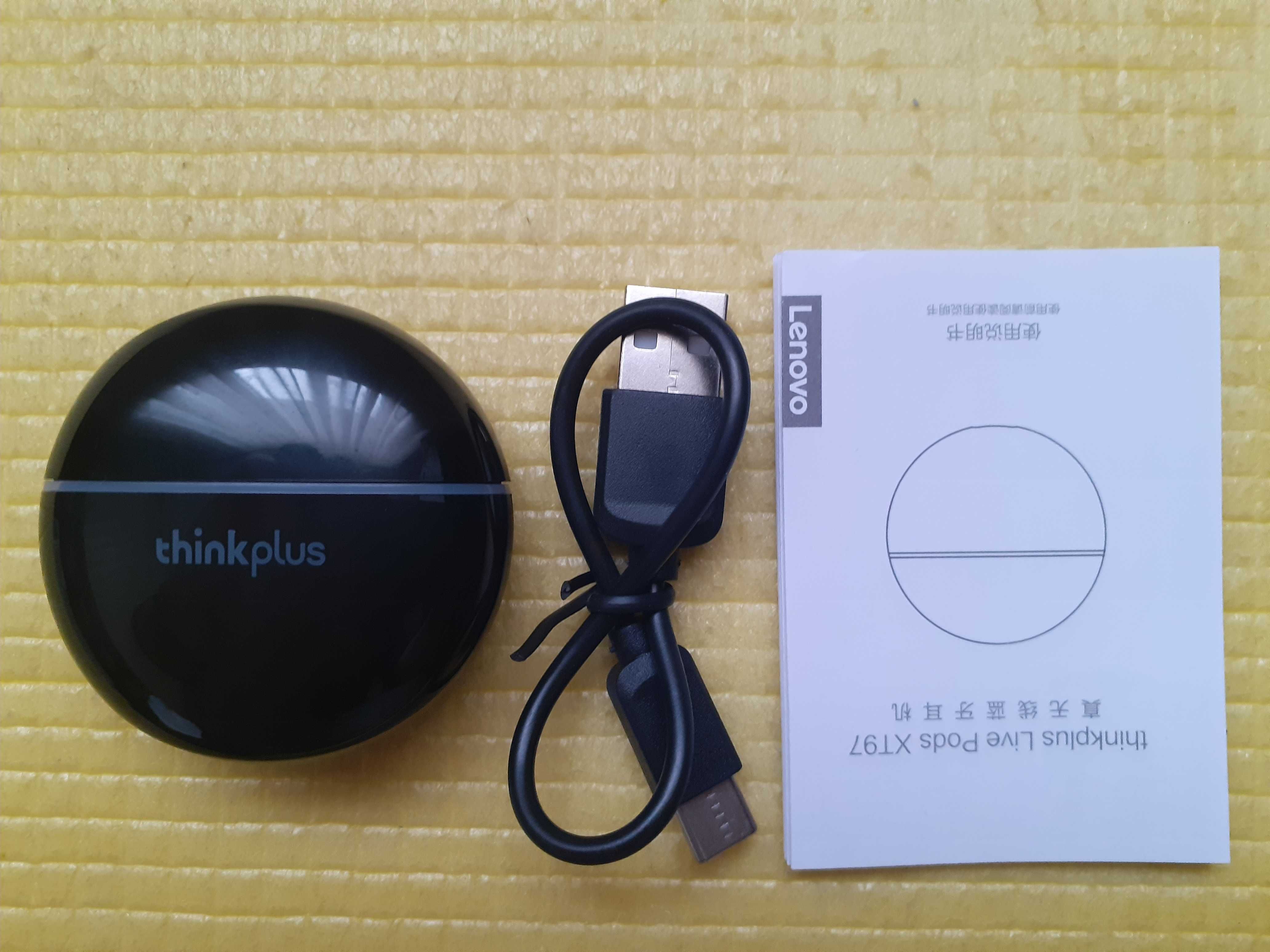 Навушники Lenovo ThinkPlus XT97 black
