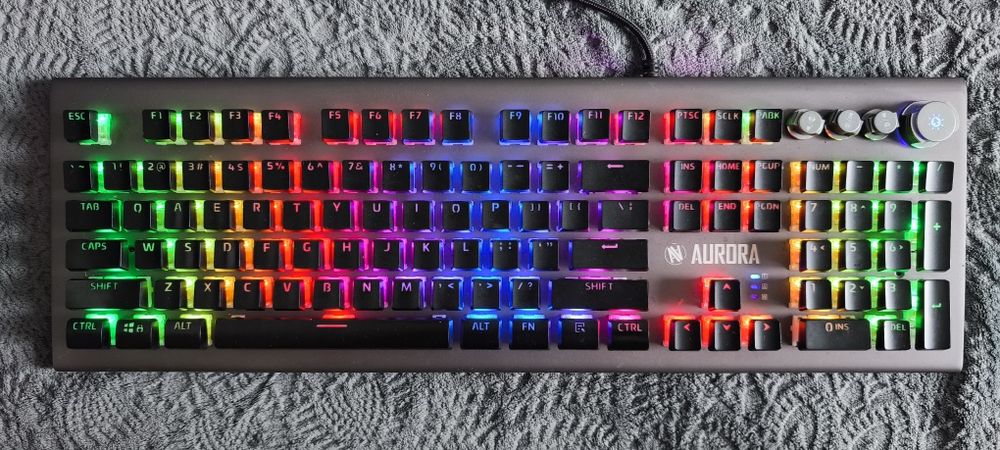 Klawiatura mechaniczna Auroa Gaming K-5 RGB