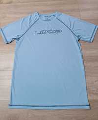 Koszulka funkcyjna t-shirt błękitna 'Loop' S