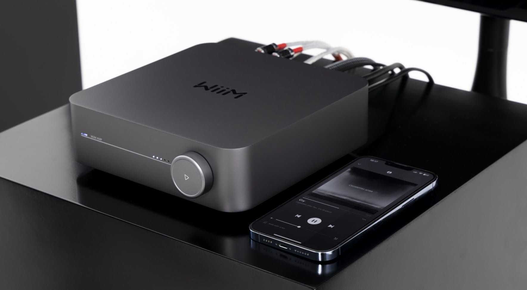 WiiM Amp Pro wzmacniacz z odtwarzaczem sieciowym
