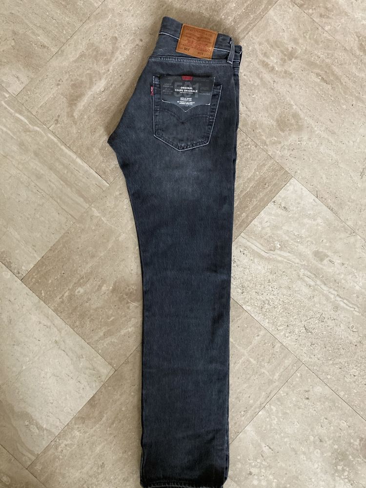Spodnie jeansy męskie Levis 501 Premium W28 L 32 Nowe