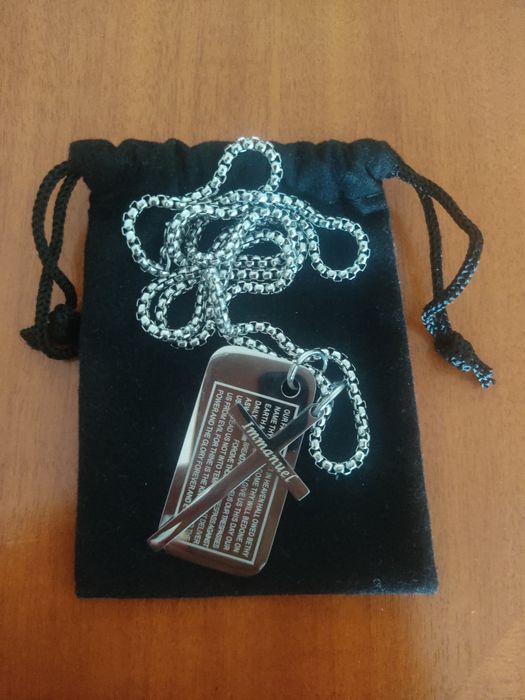 Colar De Oração Com Versículo Bíblico