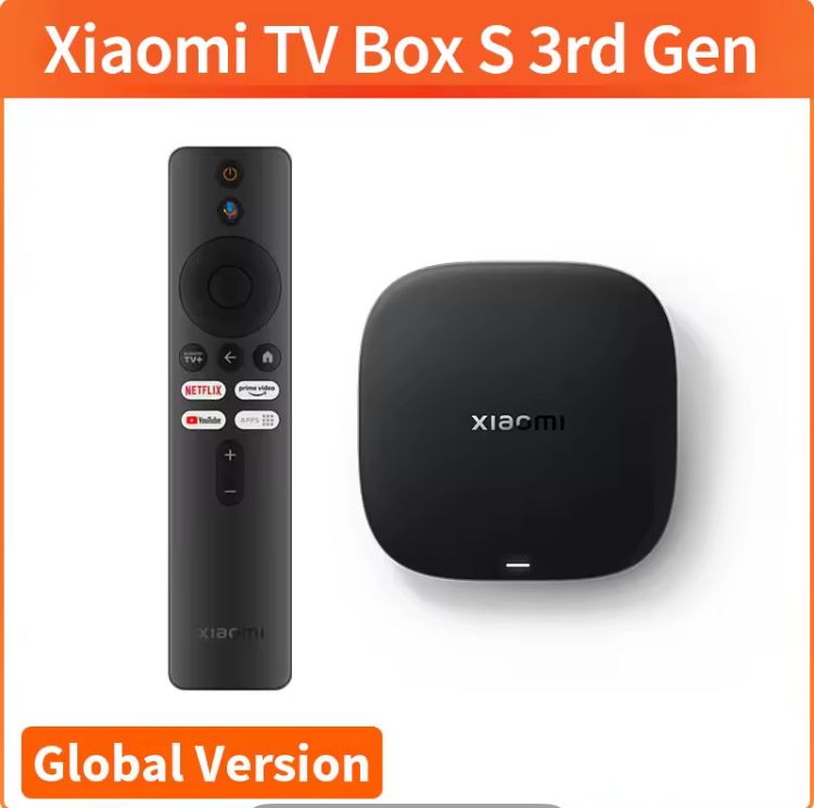 Смарт приставка Xiaomi Mi Tv Box S Global 3nd Gen